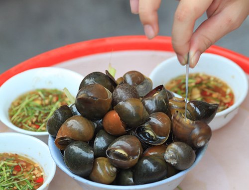 Ốc luộc Đinh Liệt
