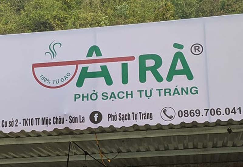 Phở Sạch Tự Tráng A. Trà - Quán Phở Gà Ta tại Tiểu khu 10, Thị Trấn Mộc Châu