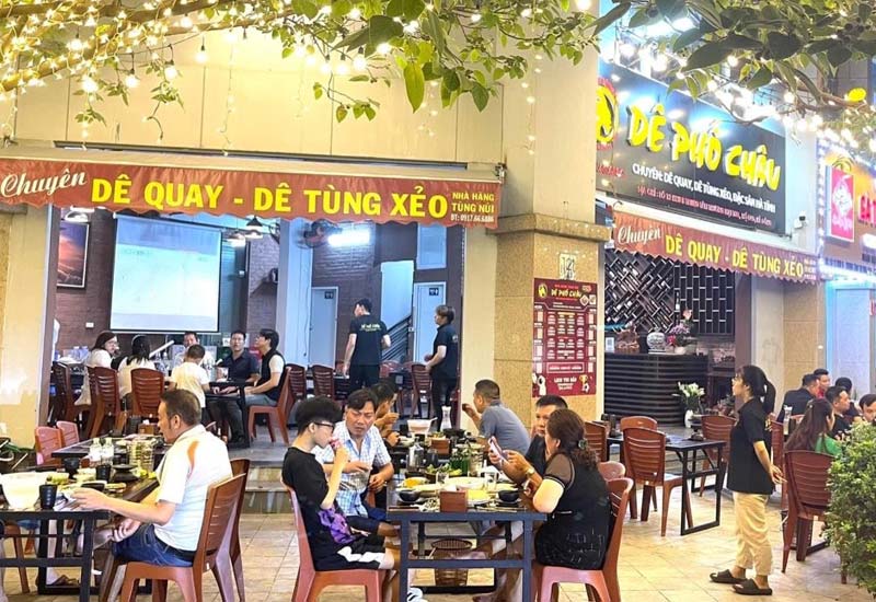 Nhà Hàng Tùng Núi - Đặc sản Dê Phố Châu ở Mộ Lao, Hà Đông, Hà Nội