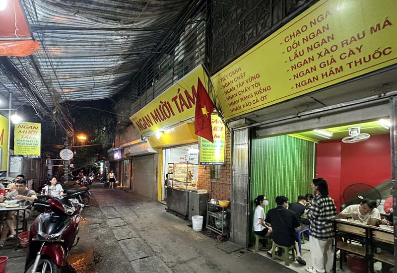 Quán Song Hân - Ngan Mười Tám tại 1 ngõ 87 Láng Hạ, Hà Nội