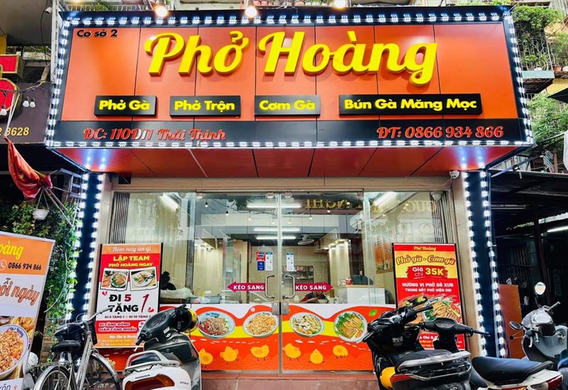 Phở Hoàng - Hương Vị Phở Gà Xưa tại 110D11 Thái Thịnh, Hà Nội