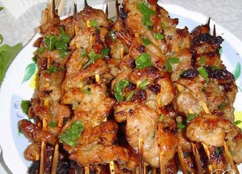 Thịt hoẵng nướng Thanh Hóa