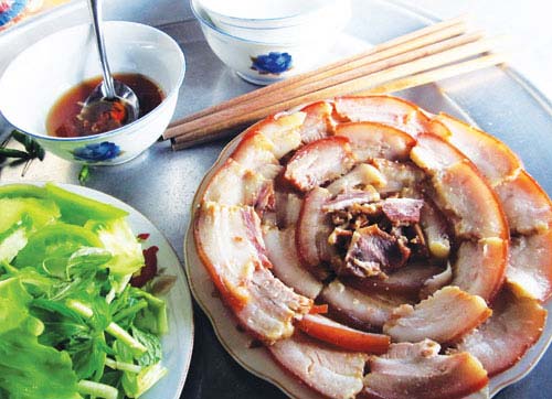Thịt ngâm Vĩnh Phúc