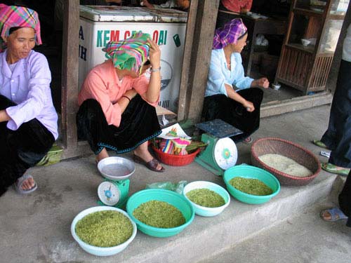 Xôi và cốm tan Tú Lệ