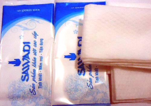 khăn ướt cao cấp SAWADI