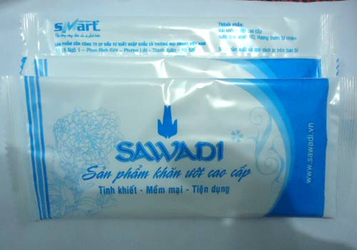 khăn ướt cao cấp SAWADI